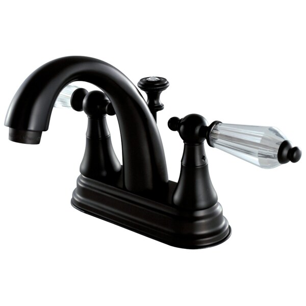 KS7615WLL 4" Centerset Bathroom Faucet, Oil Rubbed Bronze